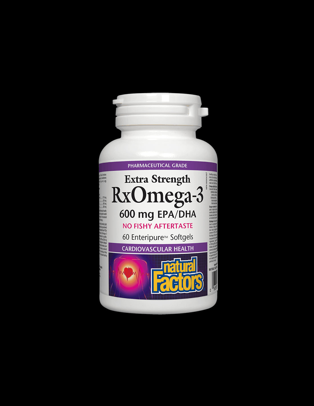 RxOmega 3 Extra Strength 1170 mg - 60 Softgels - Nutra Best Europe