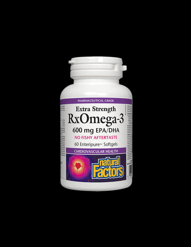 RxOmega 3 Extra Strength 1170 mg - 60 Softgels - Nutra Best Europe