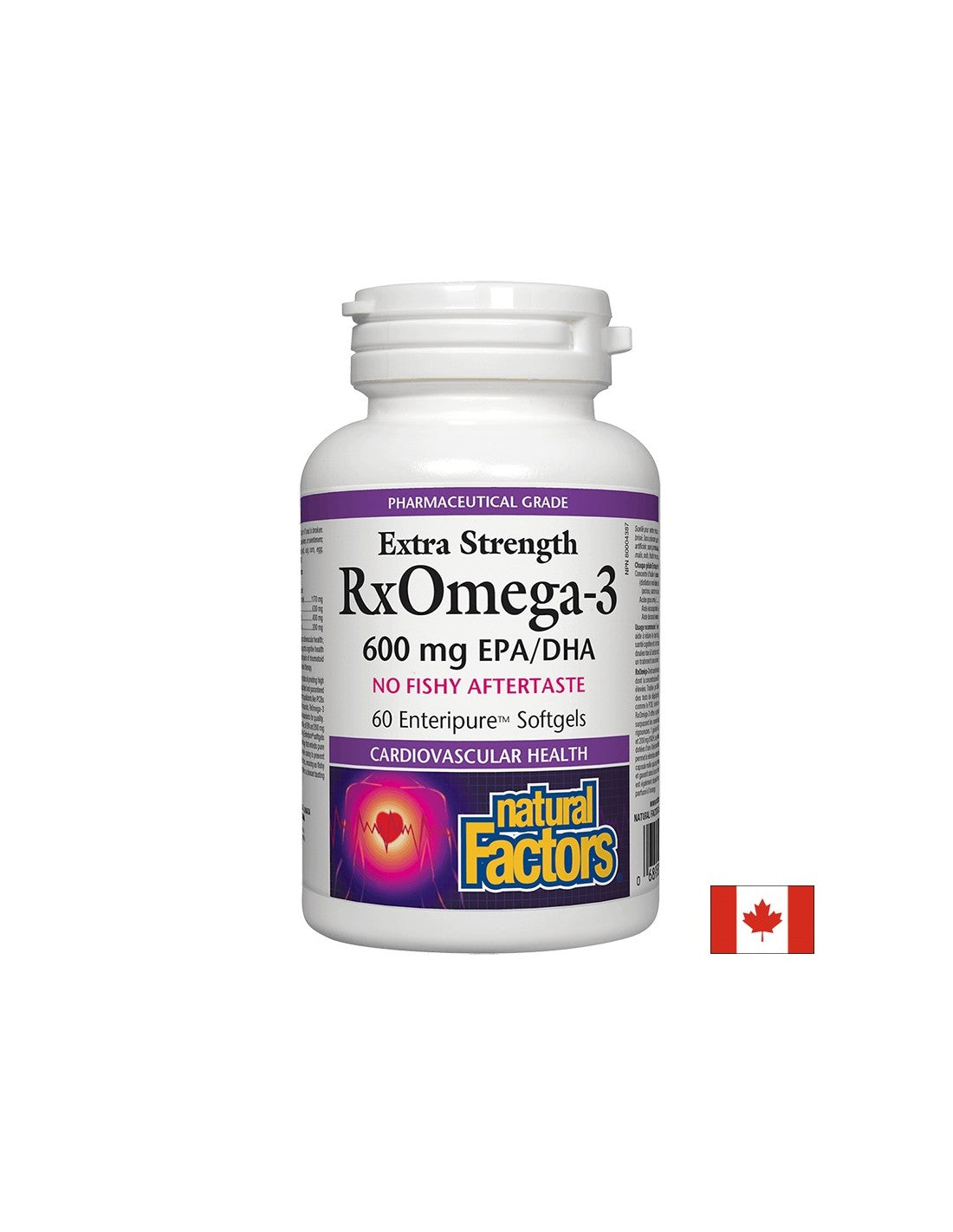 RxOmega 3 Extra Strength 1170 mg - 60 Softgels - Nutra Best Europe