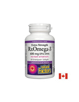 RxOmega 3 Extra Strength 1170 mg - 60 Softgels - Nutra Best Europe