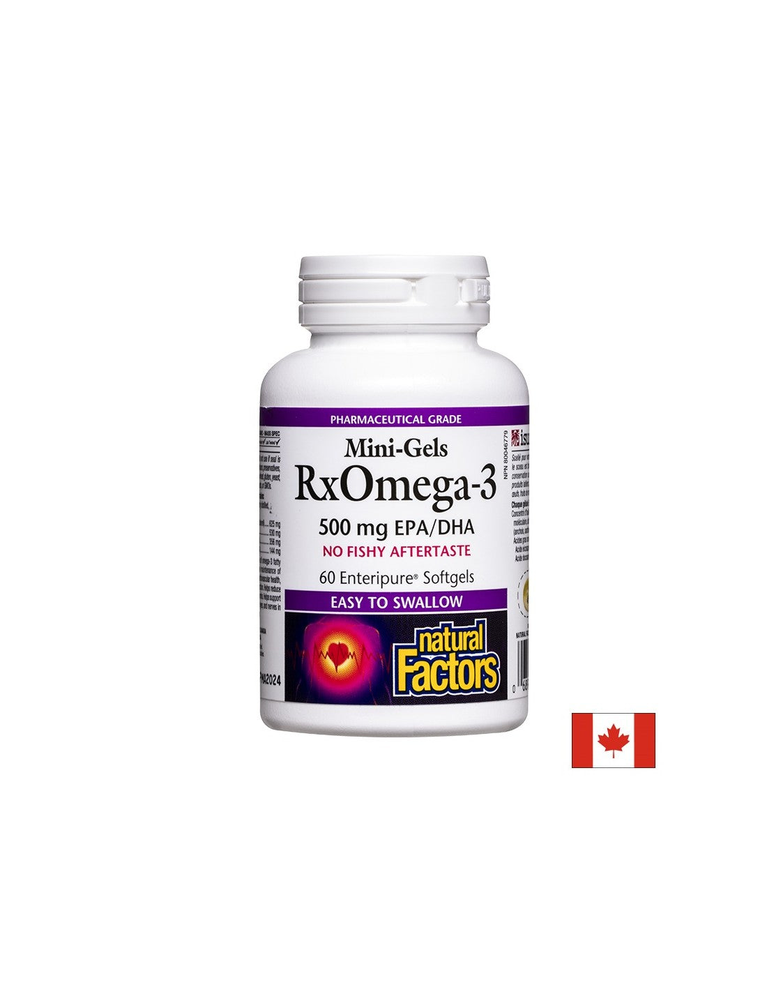 RxOmega-3 Mini Gels - 60 Gel Capsules - Nutra Best Europe