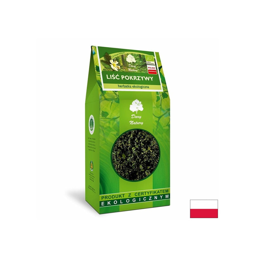With diuretic and anti-anemic effect - Nettle (leaf), ORGANIC, 80 g - Nutra Best Europe
