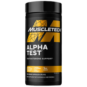 Alpha Test | Testosterone Support - 120 capsules - Nutra Best Europe