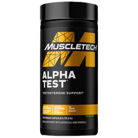 Alpha Test | Testosterone Support - 120 capsules - Nutra Best Europe