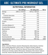 ABE Gel | All Black Everything Pre-Workout - 20 x 60 grams - Nutra Best Europe