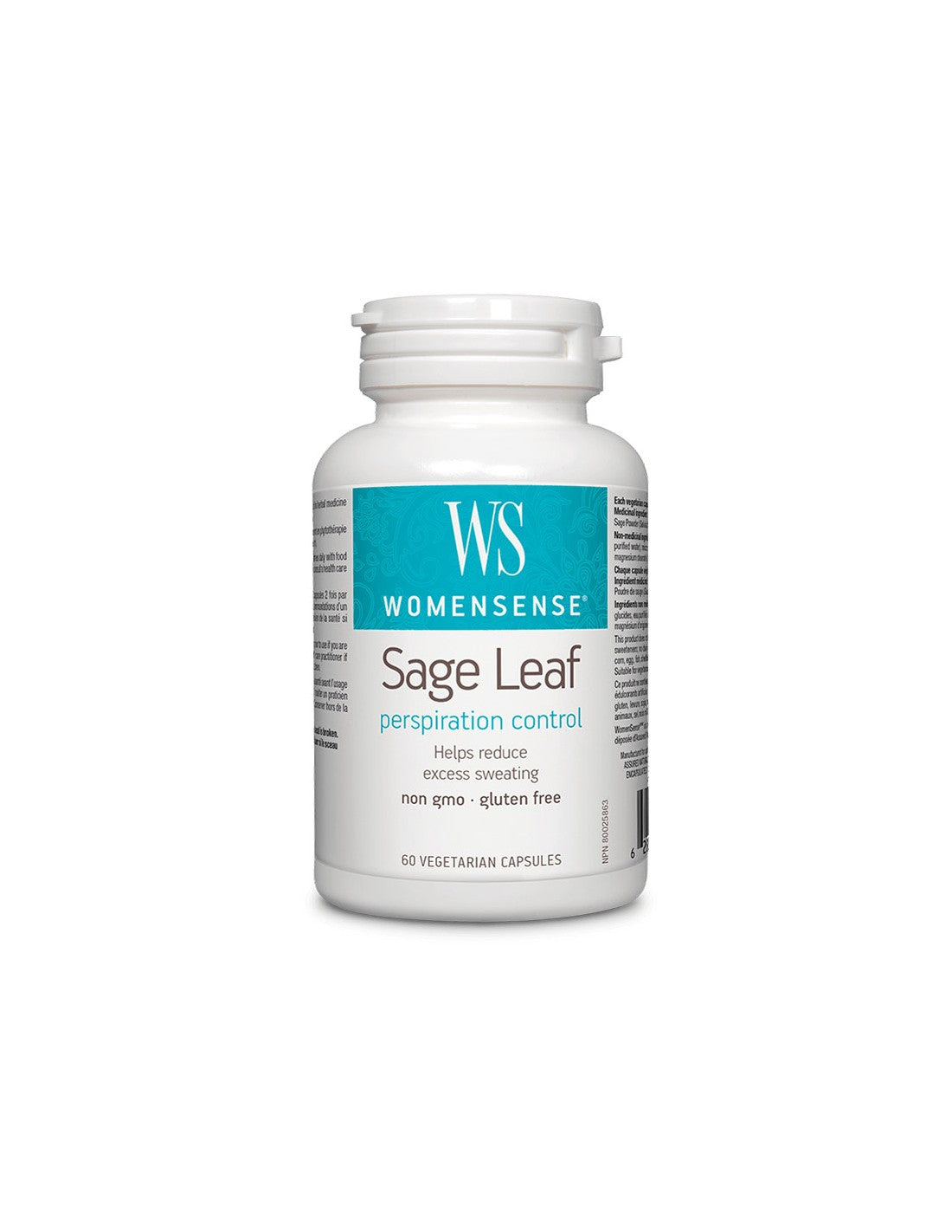 Sage Leaf 350 mg - 60 capsules - Nutra Best Europe