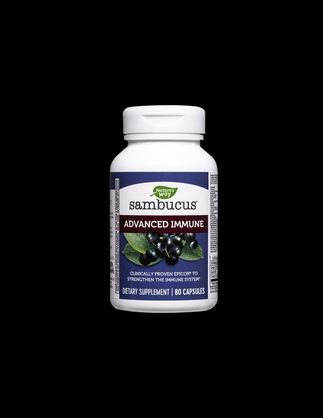 Sambucus Advanced Immune - Sambucus Advanced Immune, 80 capsules Nature's Way - Nutra Best Europe