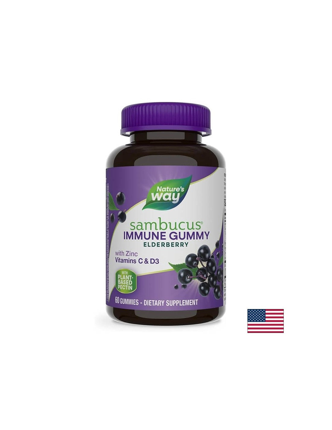 Sambucus 25 mg - 60 gummies - Nutra Best Europe