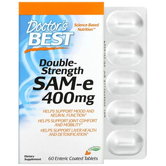 BEST SAMe 400 mg - 60 Tablets - Nutra Best Europe