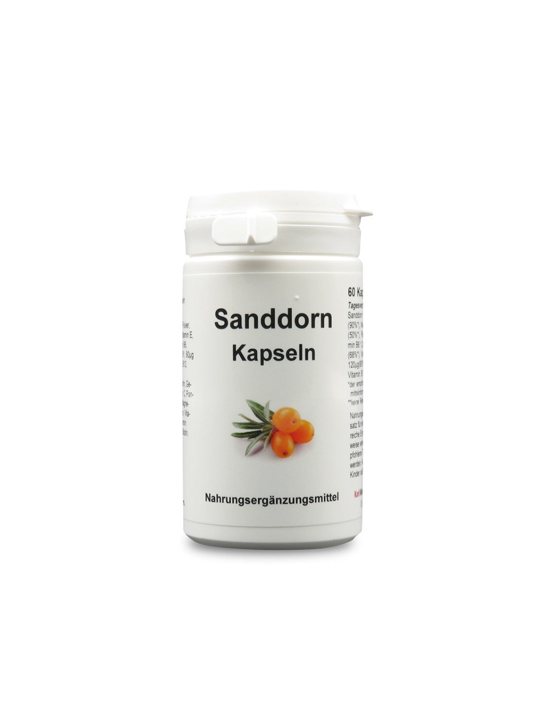 Sanddorn - Oblepiha (buckthorn), 60 capsules Karl Minck - Nutra Best Europe