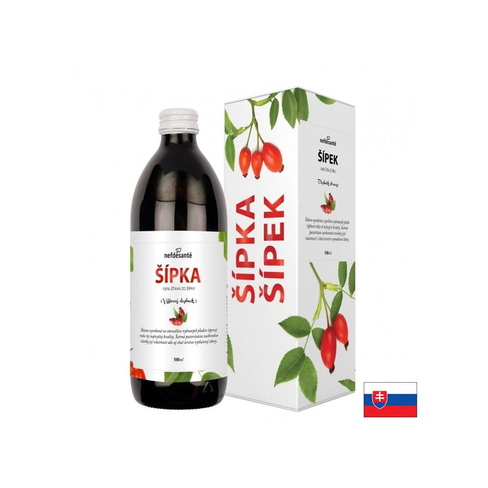 Rosehip juice – heart and immune health, 500 ml, 10 doses - Nutra Best Europe