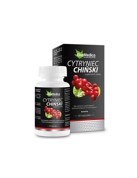 Cardiovascular and cognitive function - Schizandra (Chinese lemongrass), 60 capsules EkaMedica - Nutra Best Europe
