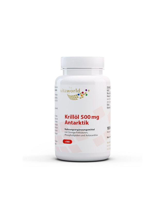 Cardiovascular System - Antarctic Krill, 500 mg x 100 capsules - Nutra Best Europe