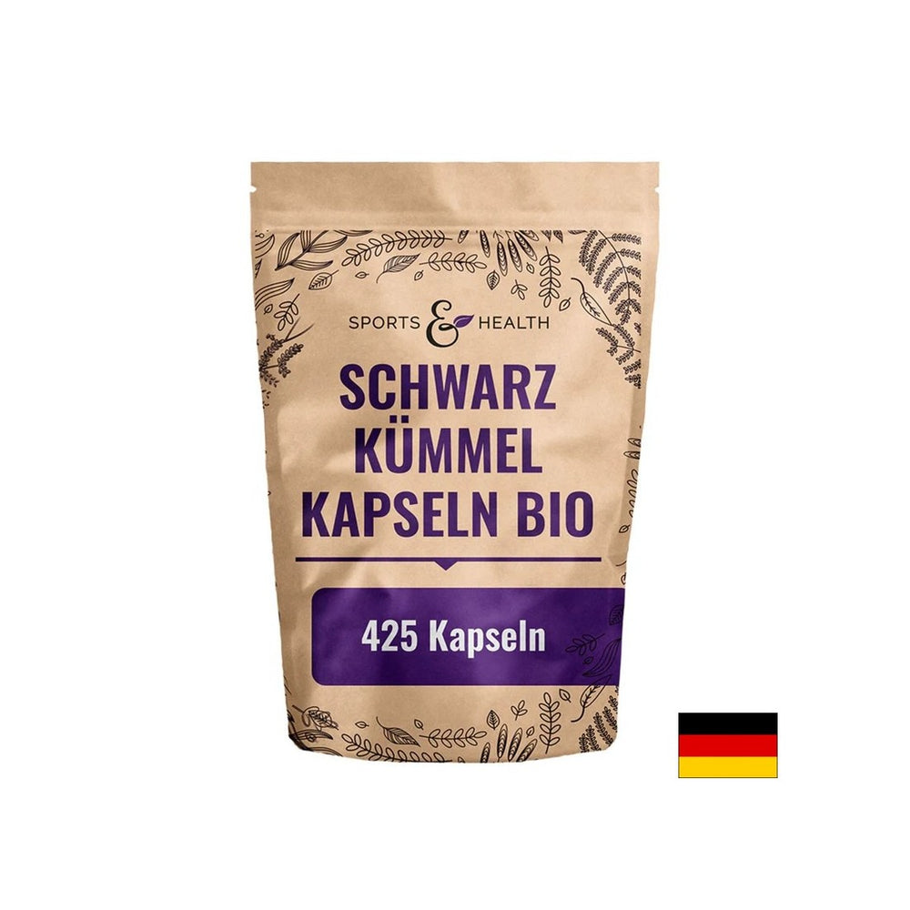 Cardiovascular system - Black cumin, 500 mg x 425 capsules - Nutra Best Europe