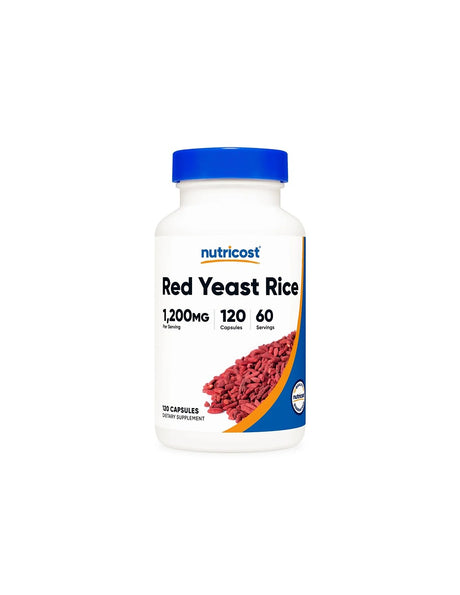 Cardiovascular system - Red rice, 120 capsules - Nutra Best Europe