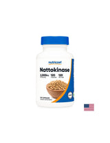 Cardiovascular system - Nattokinase, 120 Nutricost capsules - Nutra Best Europe