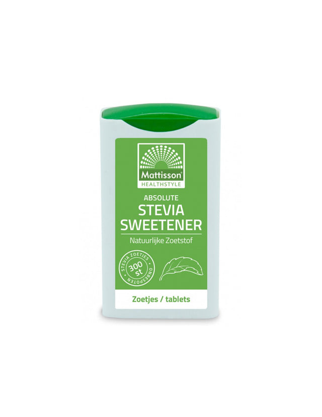 Stevia, 300 tablets Mattisson Healthstyle - Nutra Best Europe