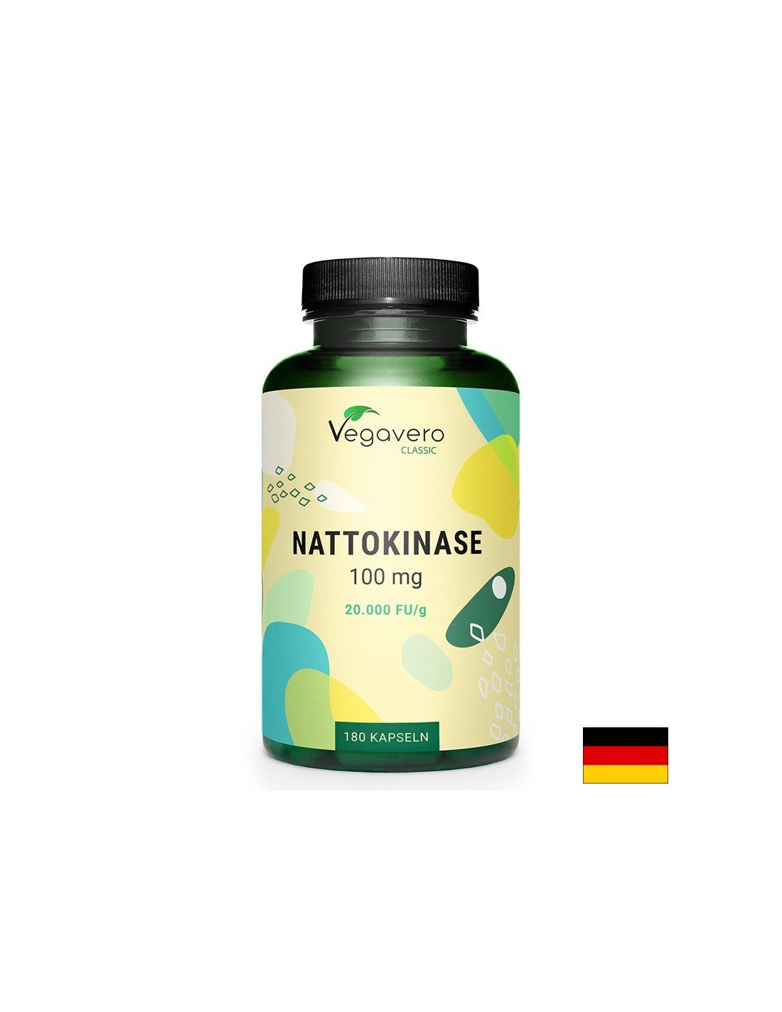 Cardiovascular Health - Nattokinase, 100 mg x 180 capsules - Nutra Best Europe