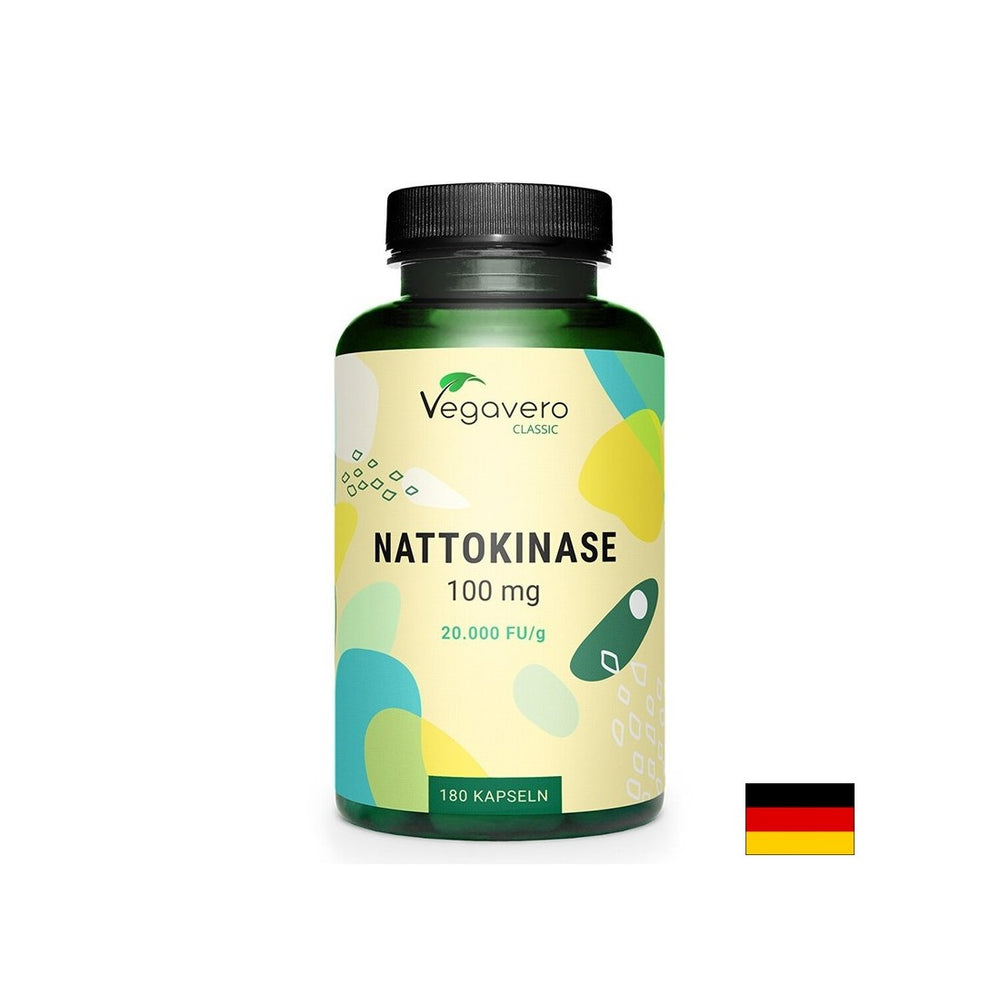 Cardiovascular Health - Nattokinase, 100 mg x 180 capsules - Nutra Best Europe