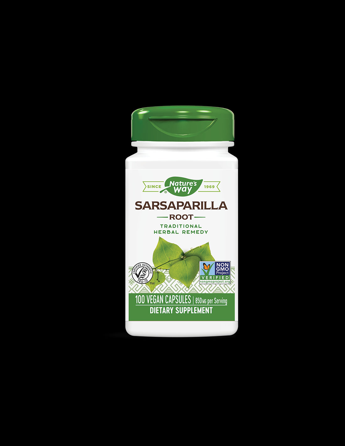Sarsaparilla Root 425 mg - 100 capsules - Nutra Best Europe