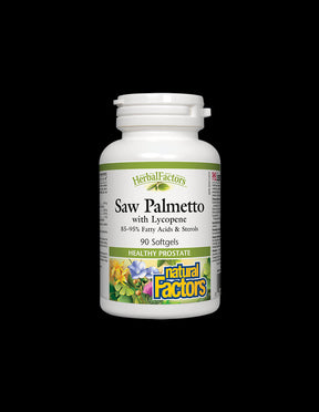 Saw Palmetto with Lycopene - 90 Gel capsules - Nutra Best Europe