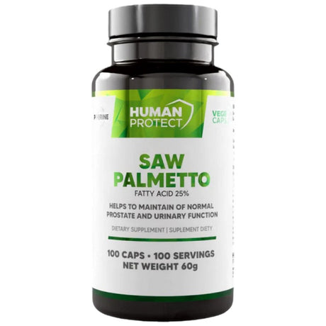 Saw Palmetto 500mg | with 25% Saponins - 100 capsules - Nutra Best Europe