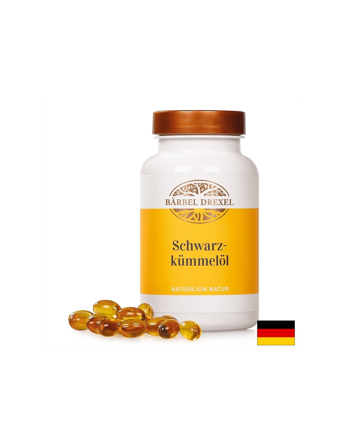 Schwarzkümmelöl/ Black cumin /oil/, 190 capsules Bärbel Drexel - Nutra Best Europe
