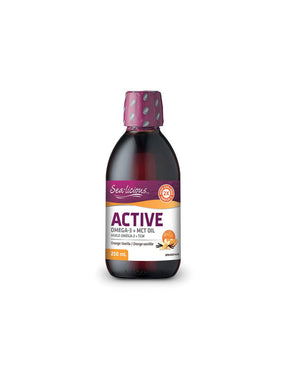 Sea-Licious® Active Omega-3 | Vitamin D3 & MCT Oil - 250 ml - Nutra Best Europe