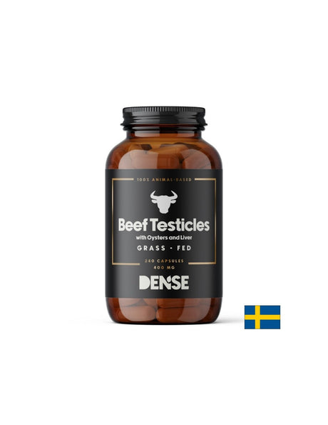 Sexual Function - Beef Testicles + Beef Liver and Oyster Extract, 240 Capsules - Nutra Best Europe