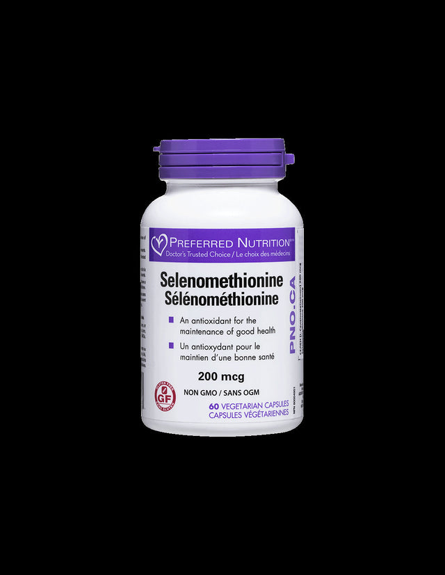 Thyroid - Selenium (L-selenomethionine), 200 µg x 60 capsules - Nutra Best Europe