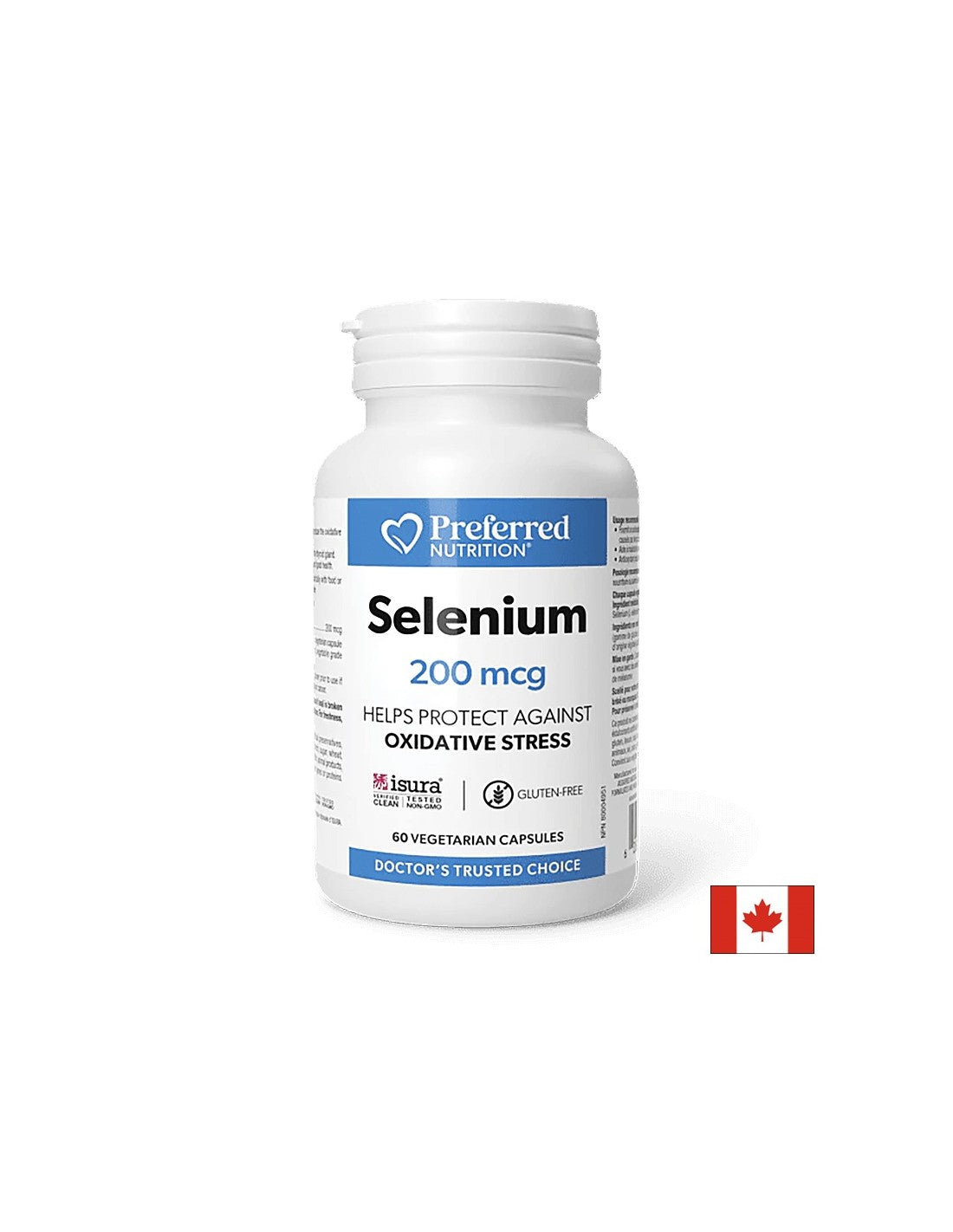 Thyroid - Selenium (L-selenomethionine), 200 µg x 60 capsules - Nutra Best Europe