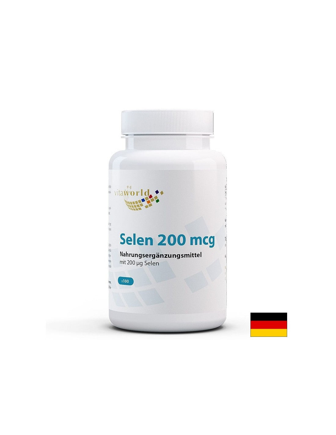 Thyroid - Selenium (sodium selenite), 200 µg x 100 capsules - Nutra Best Europe