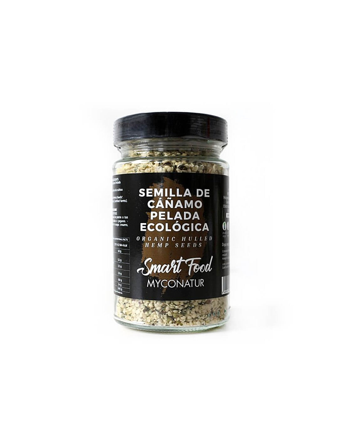 Peeled organic hemp seed - Semilla de canamo pelada, Bio, 200 g Myconatur - Nutra Best Europe