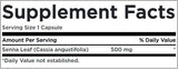 Senna Leaf 500 mg - 100 capsules - Nutra Best Europe
