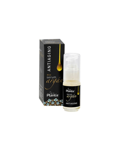 Face serum with argan oil, vit. E and hyaluronic acid - Serum Argán Plantis®, 30 ml - Nutra Best Europe