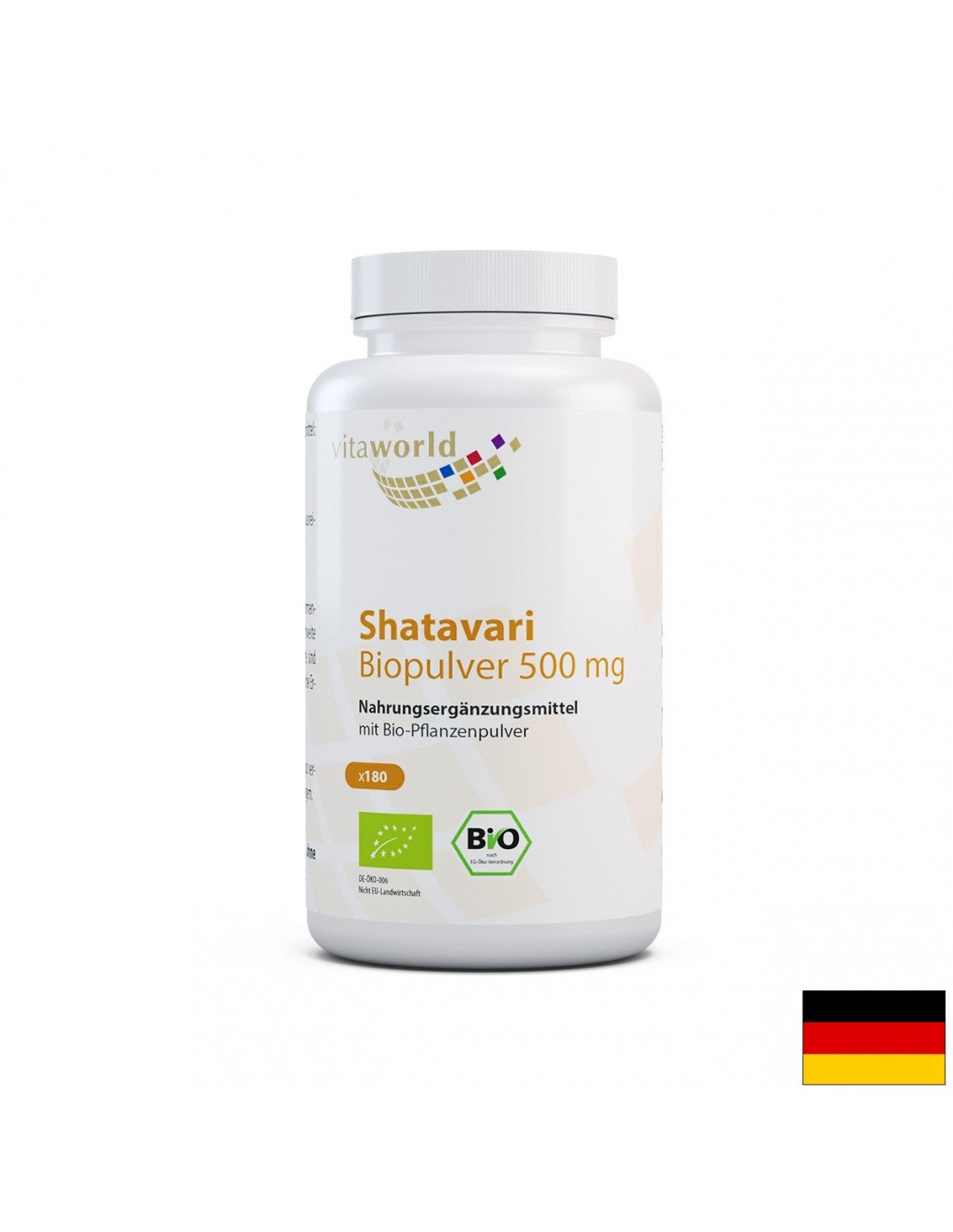 Shatavari / Shatavari 500 mg, 180 capsules - Nutra Best Europe