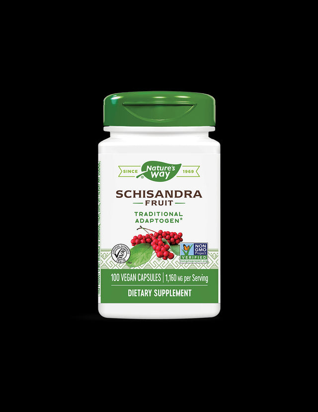 Schisandra Fruit 580 mg - 100 capsules - Nutra Best Europe