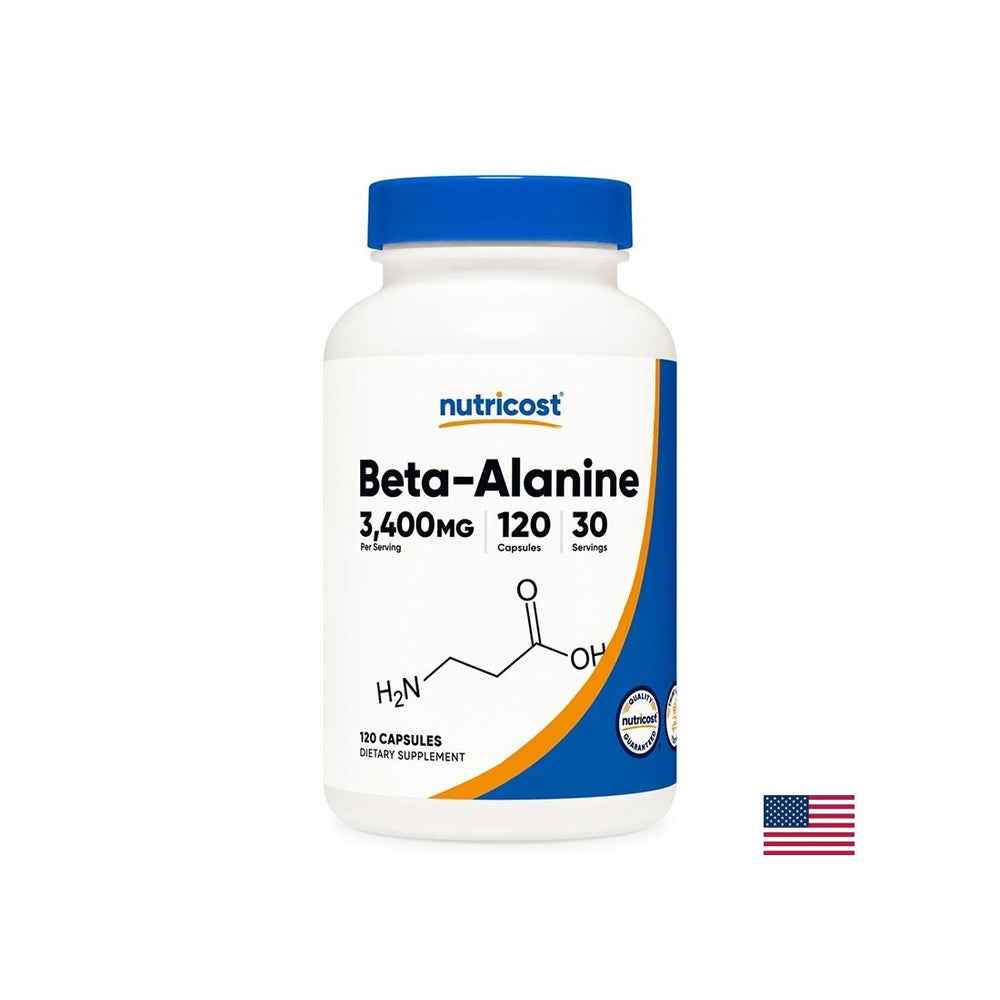 Strength and Endurance - Beta Alanine, 850 mg x 120 capsules - Nutra Best Europe