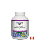 Super Strength Blueberry Concentrate 36:1 500 mg - 180 Gel capsules - Nutra Best Europe