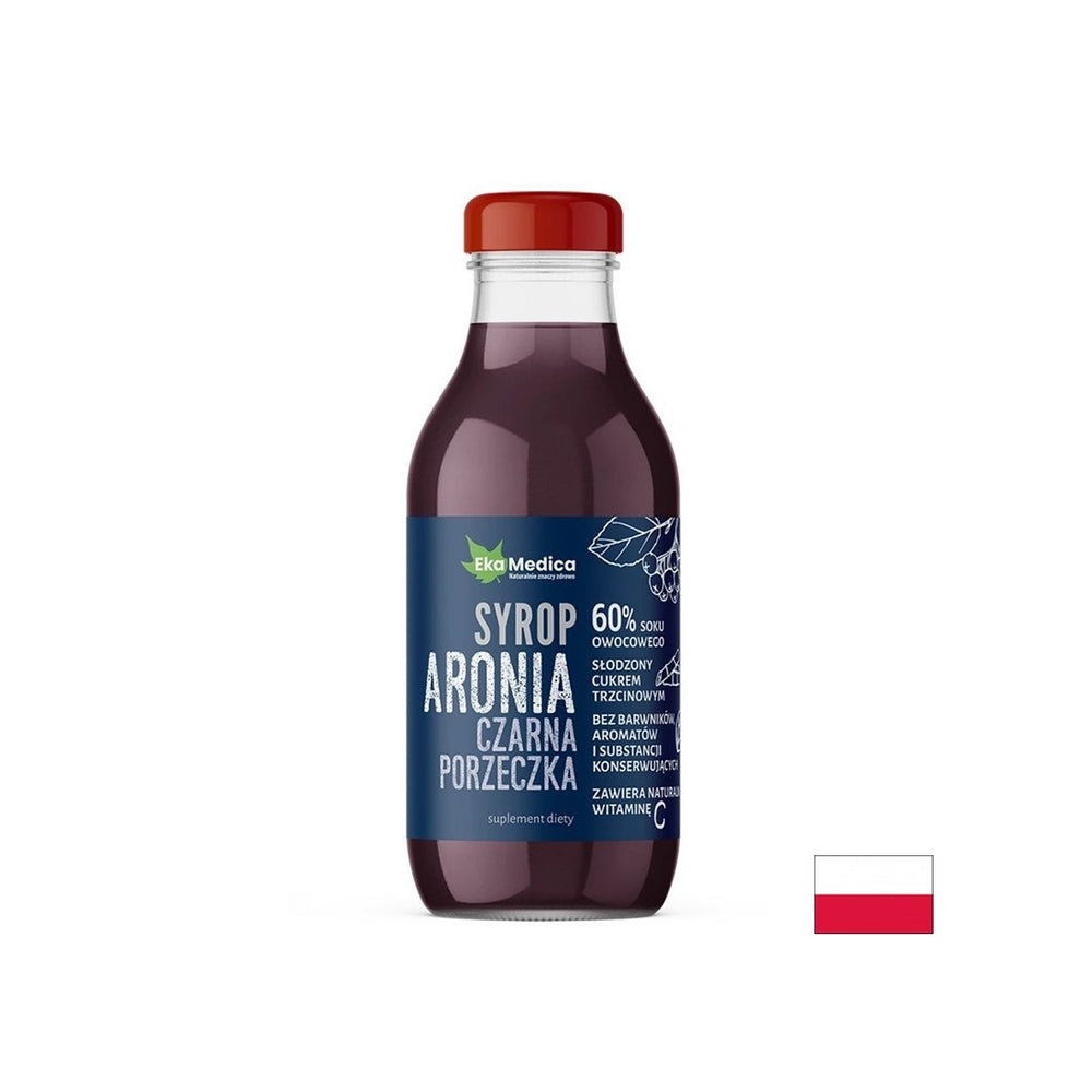 Syrup with acerola, aronia and blackcurrant - Strong immunity, 300 ml - Nutra Best Europe