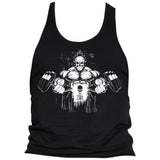 Skull Labs TankTop | Black-White - Nutra Best Europe