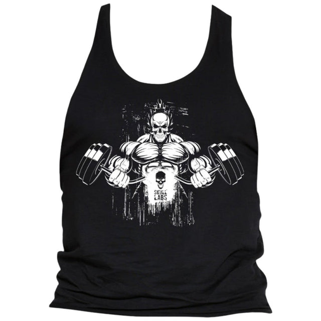 Skull Labs TankTop | Black-White - Nutra Best Europe