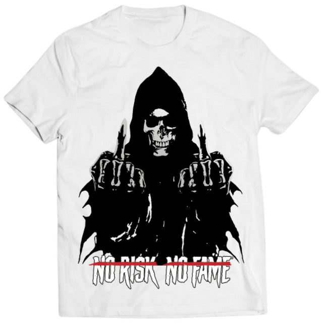 Skull Labs T-Shirt | White-Silver - Nutra Best Europe