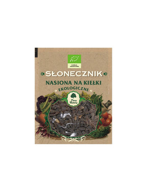 Sunflower - Organic seeds for sprouts, 50 g Dary Natury - Nutra Best Europe