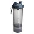 2Go Smart Shaker Slim | Stormy Gray - 500 ml - Nutra Best Europe