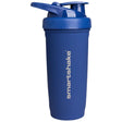 Smart Reinforce Stainless Steel Shaker | Navy Blue - 900 ml - Nutra Best Europe