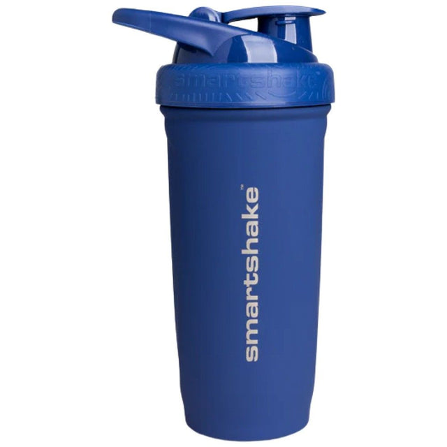 Smart Reinforce Stainless Steel Shaker | Navy Blue - 900 ml - Nutra Best Europe