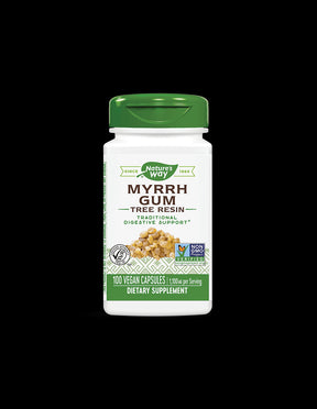 Myrrh Gum 550 mg - 100 capsules - Nutra Best Europe