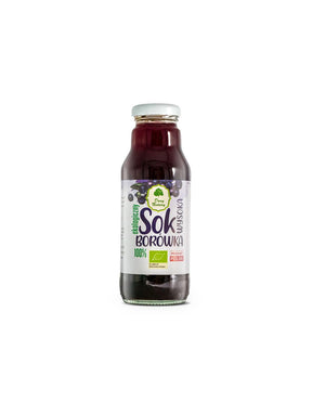 Organic blueberry juice - a powerful antioxidant, 270 ml - Nutra Best Europe