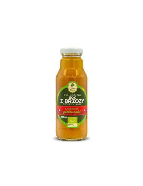 Organic birch and parsley juice - diuretic and detoxifier, 270 ml - Nutra Best Europe